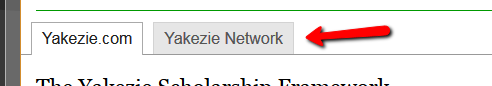 Yakezie Network Posts Tab