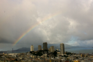 Rainbow Over San Francisco