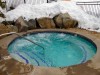 Hot Tub Outdoors In Snow